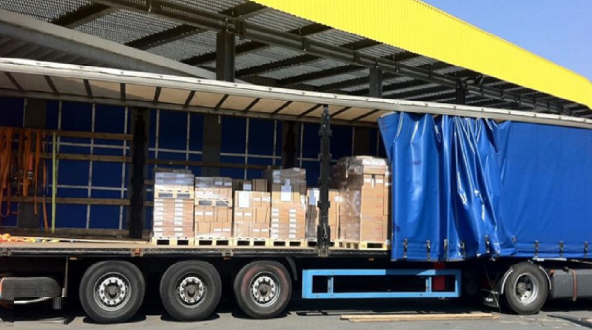 ظرفیت حمل و نقل پالت با کامیون و فضای پالت بندی در کانتینر و انبار